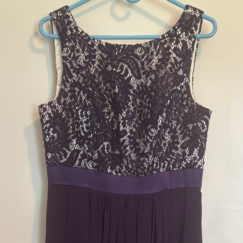 Ever Pretty Floor Length Purple Formal Dress